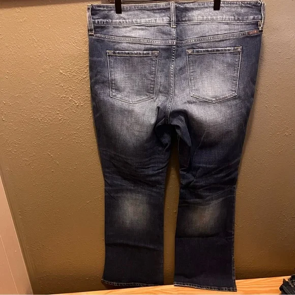 Kancan Midrise Bootcut Jeans Women's Plus Size 16 - Picture 7 of 9